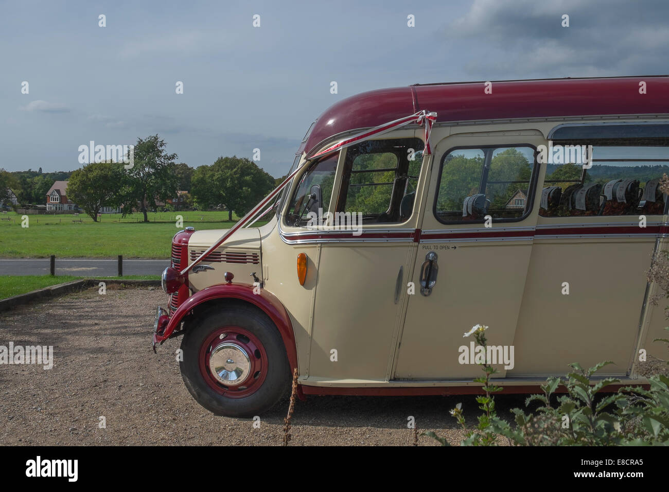 1940 Bedford bus charabanc Banque D'Images