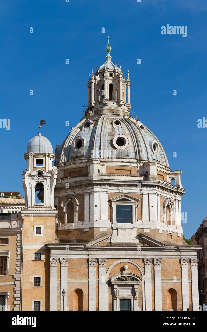 Santa Maria di Loreto Rome Italie Banque D'Images