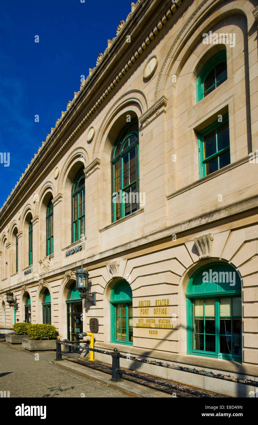 Le bâtiment a été construit fédéral Bellingham en 1913 Banque D'Images