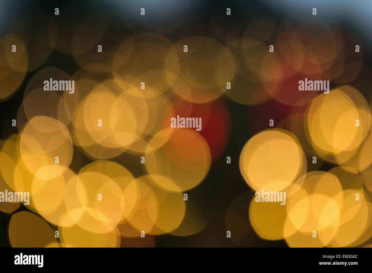Coup de flou artistique de Lumières floues Banque D'Images