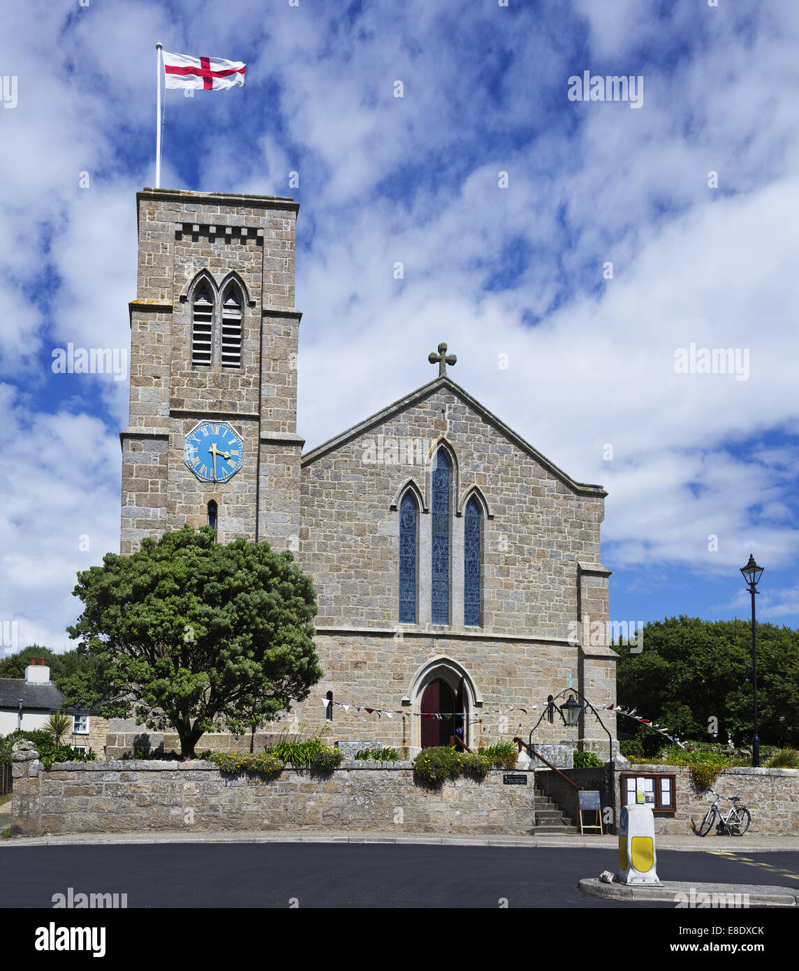 L'église vierge St épouser Hugh Town,St Marys,Isles of Scilly Banque D'Images
