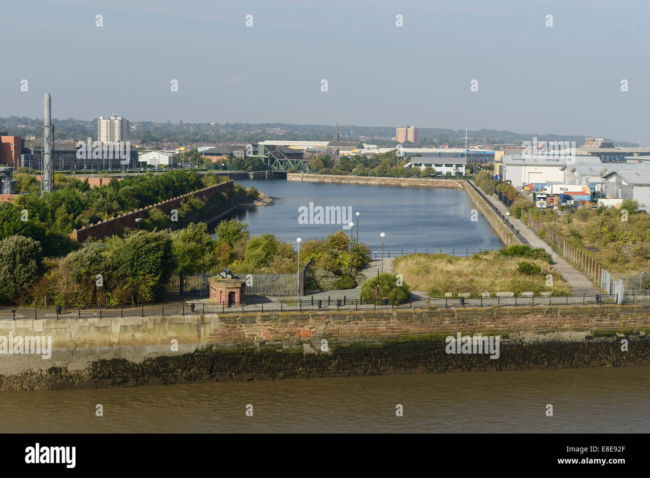 Morpeth Dock Birkenhead Wirral UK Banque D'Images