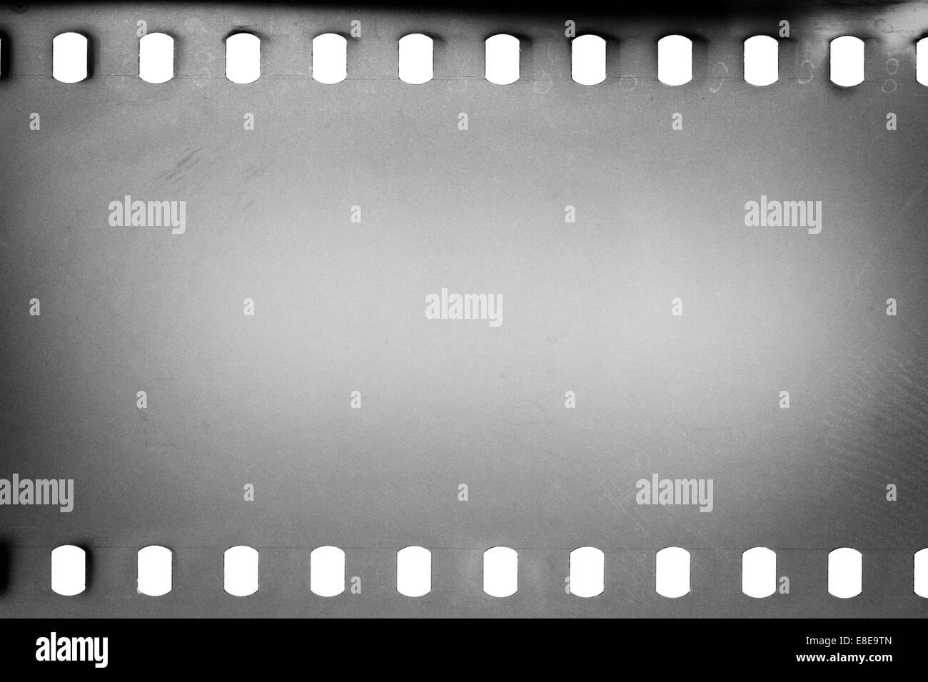 Bande de film à grain blanc texture background Banque D'Images