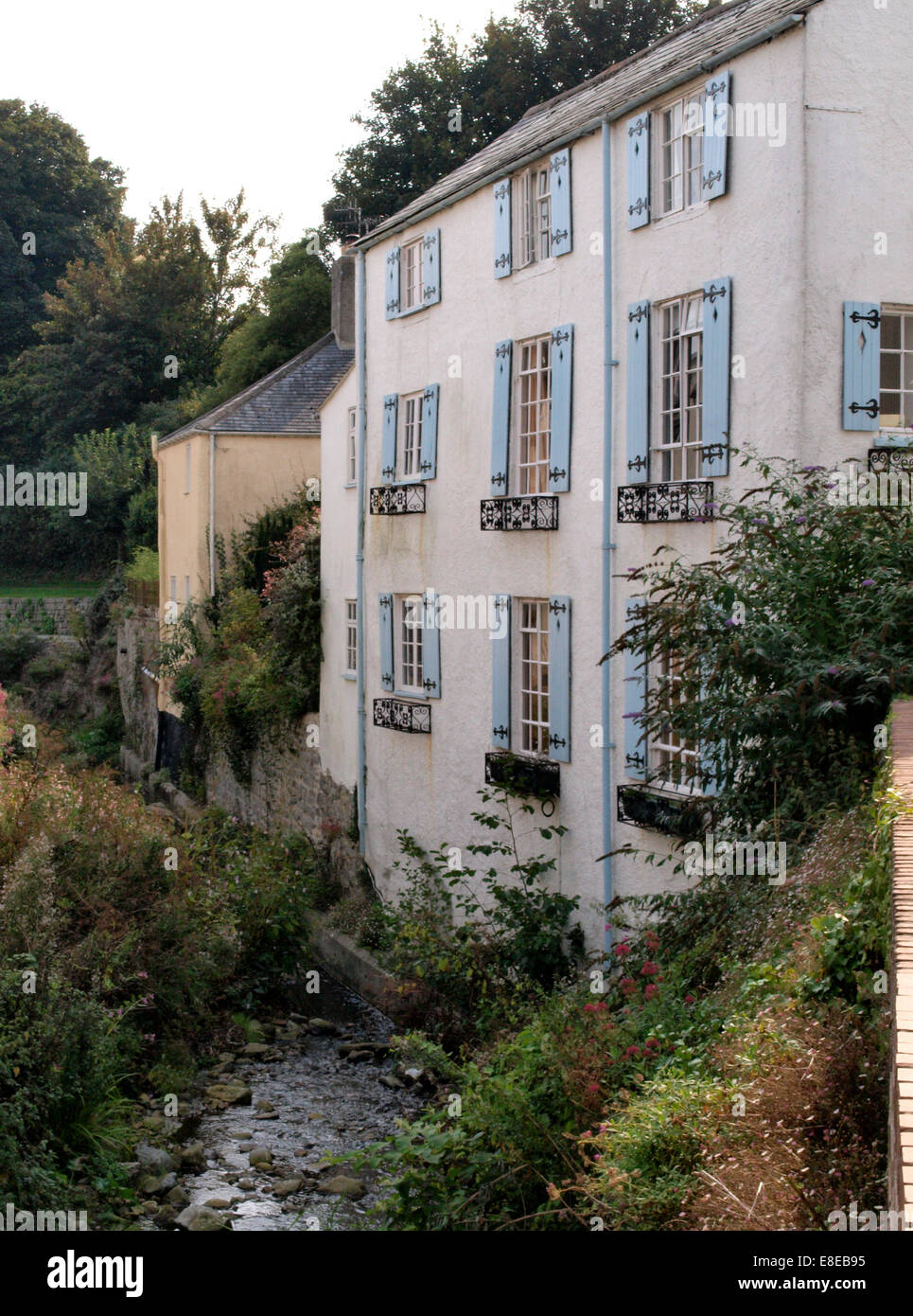 Riverside House, Lyme Regis, dans le Dorset, UK Banque D'Images