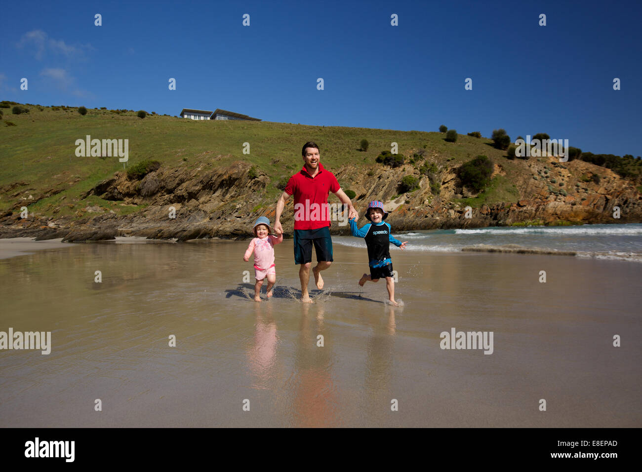 Kangaroo Island Kangaroo Beach & Lodges Banque D'Images
