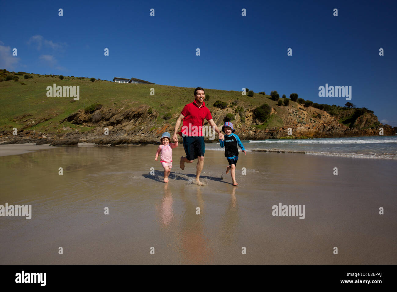Kangaroo Island Kangaroo Beach & Lodges Banque D'Images