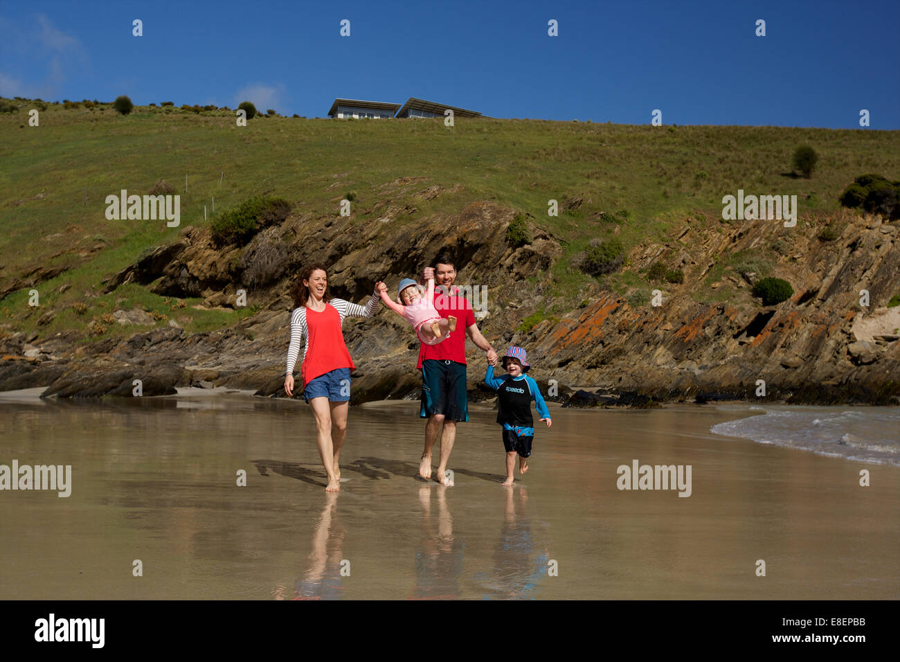 Kangaroo Island Kangaroo Beach & Lodges Banque D'Images