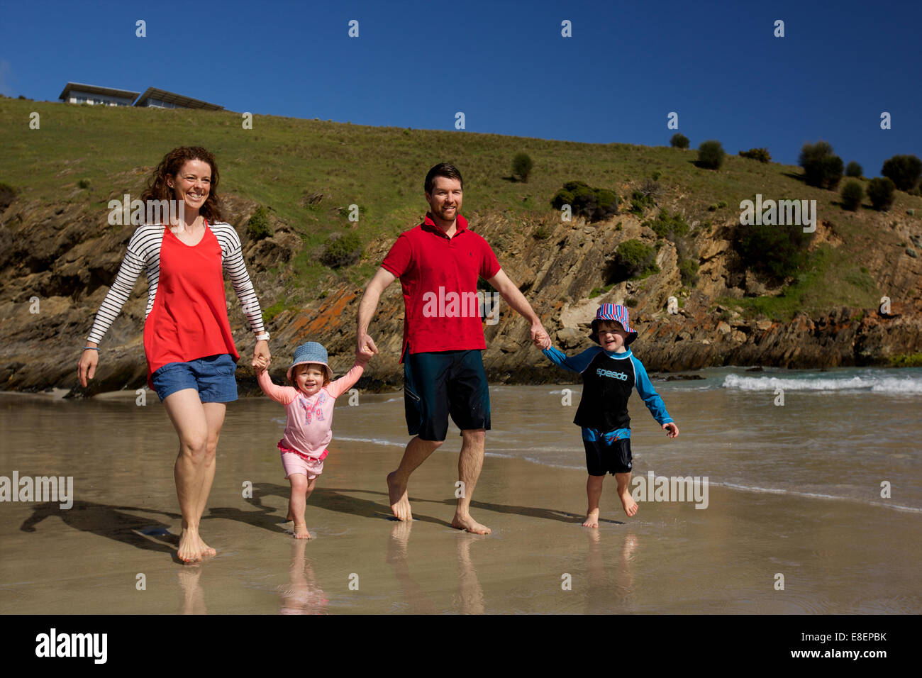 Kangaroo Island Kangaroo Beach & Lodges Banque D'Images