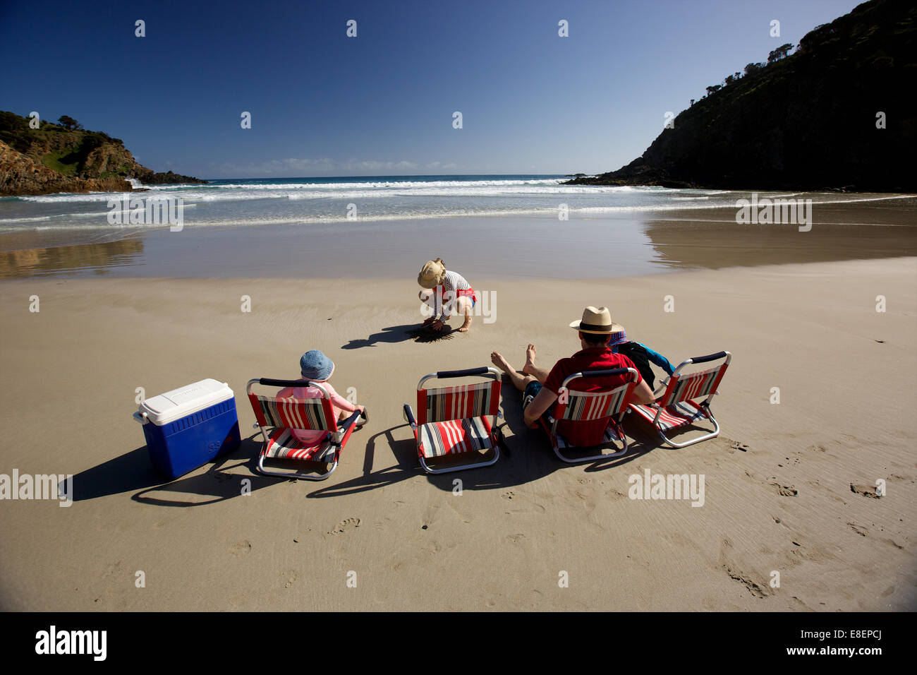 Kangaroo Island Kangaroo Beach & Lodges Banque D'Images