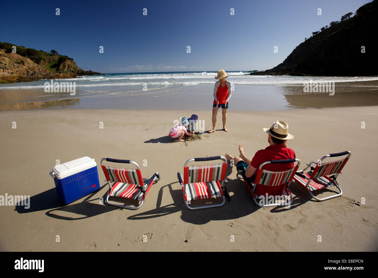 Kangaroo Island Kangaroo Beach & Lodges Banque D'Images