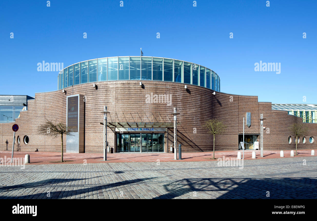 Stadthalle Bremerhaven, hall polyvalent, Bremerhaven, Brême, Allemagne Banque D'Images