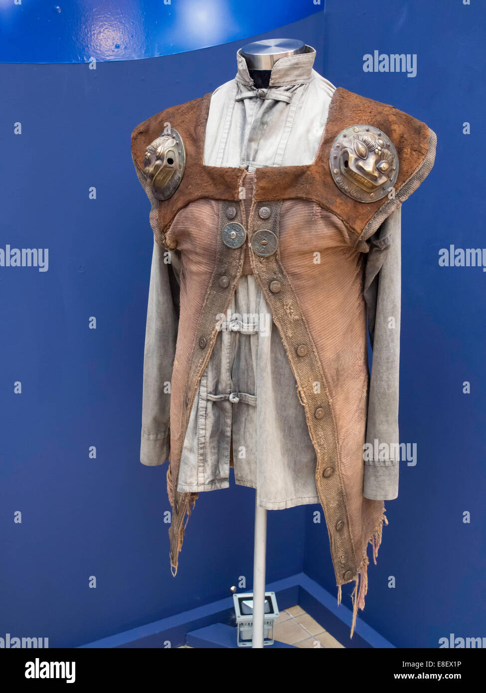 Célébrités Video exposition Trésors affichage des Pirates des Caraïbes de costumes du film Banque D'Images