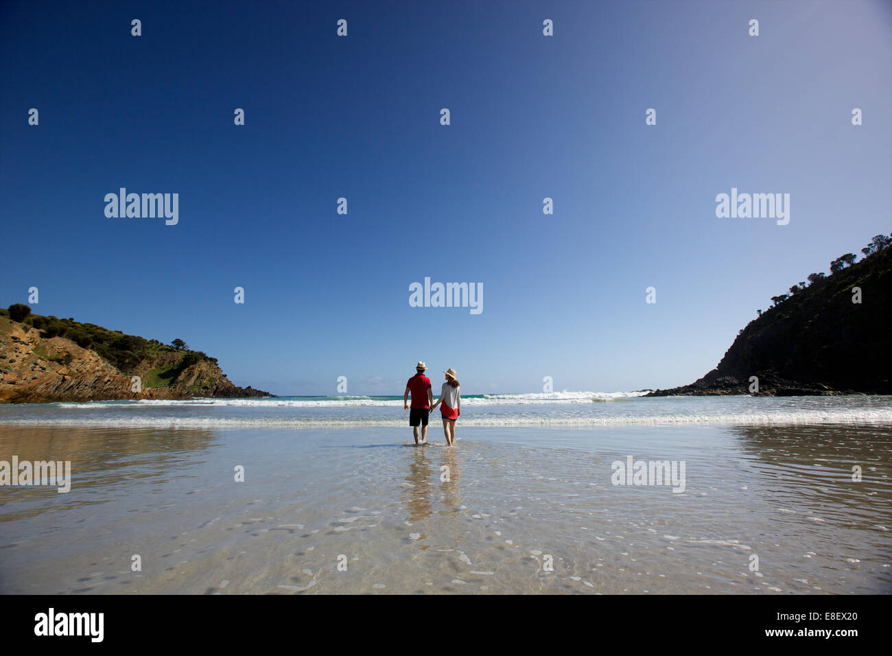 Kangaroo Island Kangaroo Beach & Lodges Banque D'Images