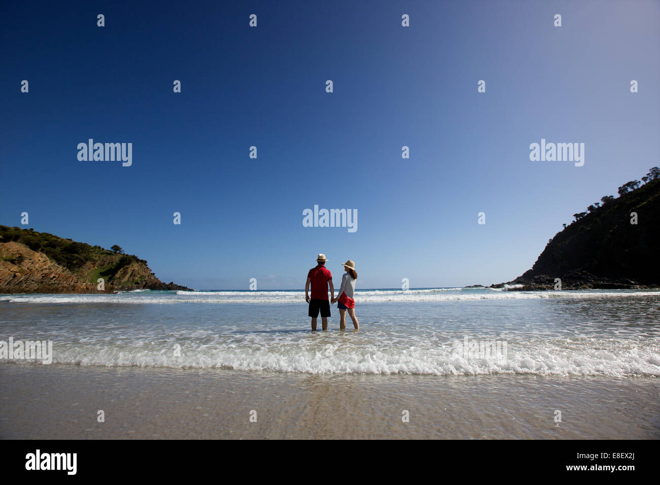 Kangaroo Island Kangaroo Beach & Lodges Banque D'Images
