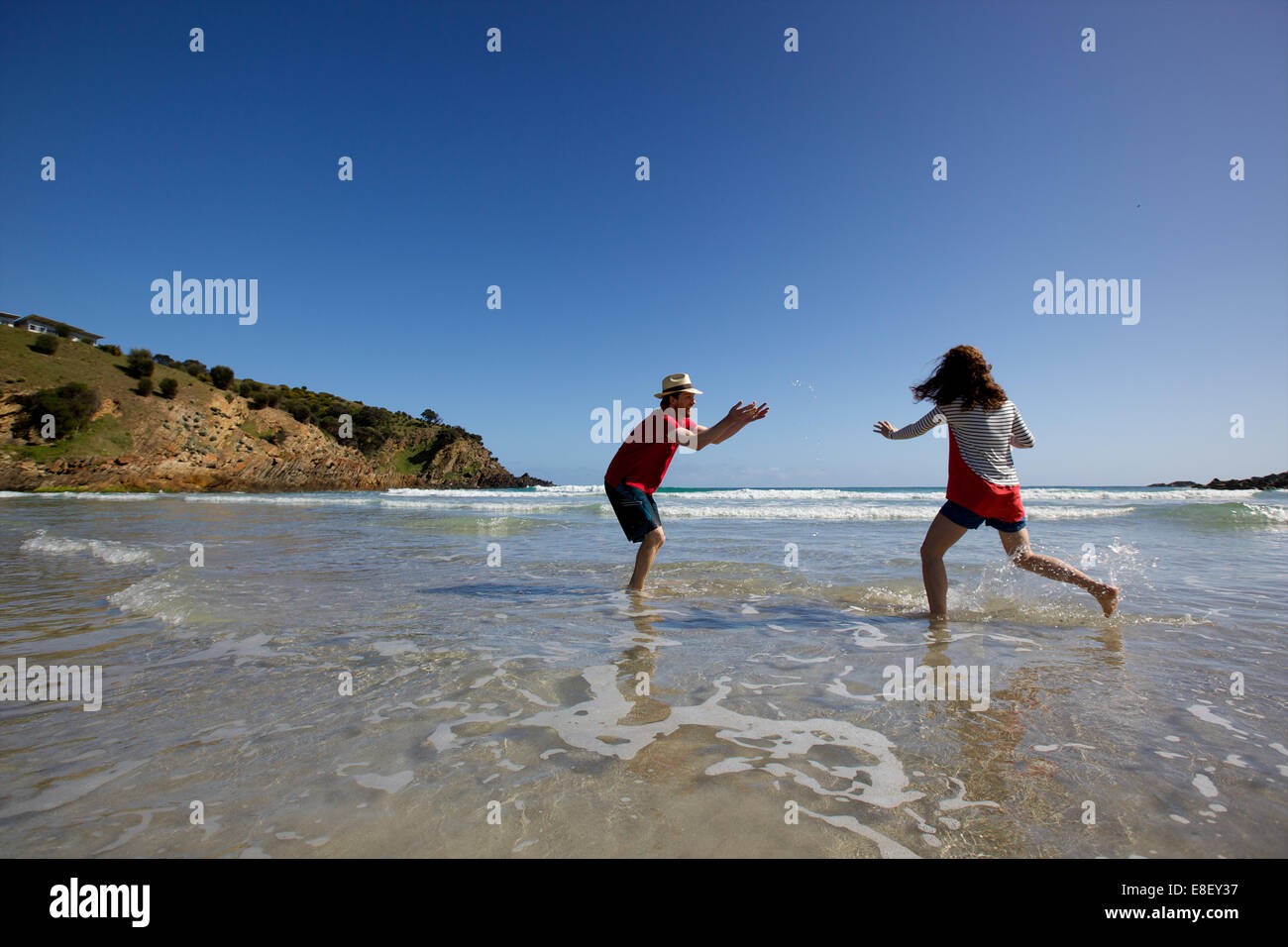 Kangaroo Island Kangaroo Beach & Lodges Banque D'Images
