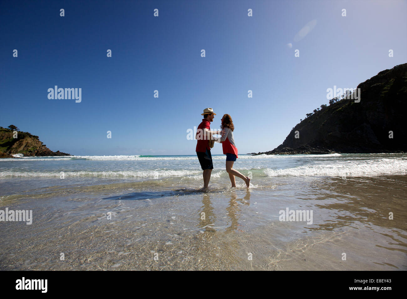 Kangaroo Island Kangaroo Beach & Lodges Banque D'Images
