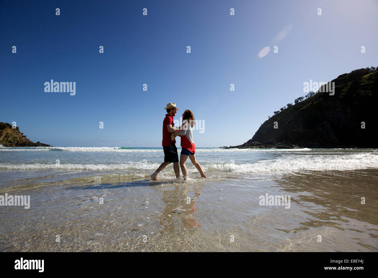 Kangaroo Island Kangaroo Beach & Lodges Banque D'Images