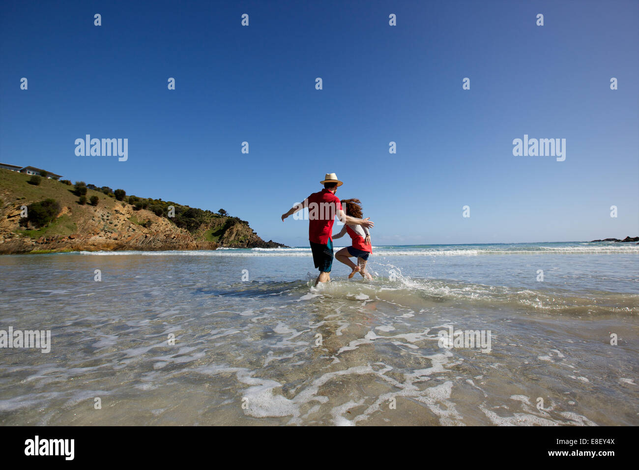 Kangaroo Island Kangaroo Beach & Lodges Banque D'Images