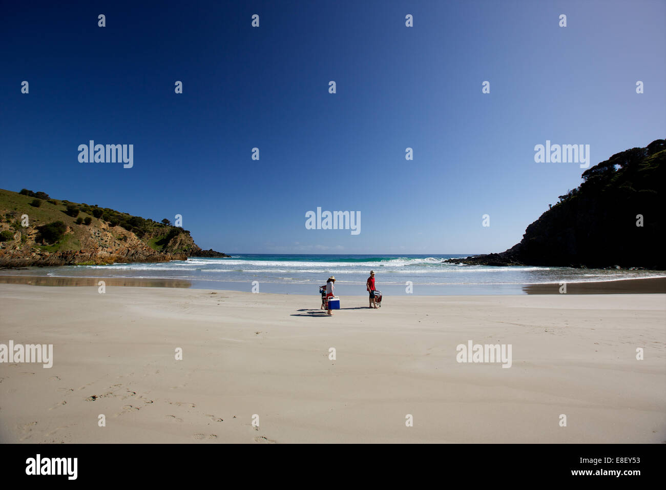 Kangaroo Island Kangaroo Beach & Lodges Banque D'Images