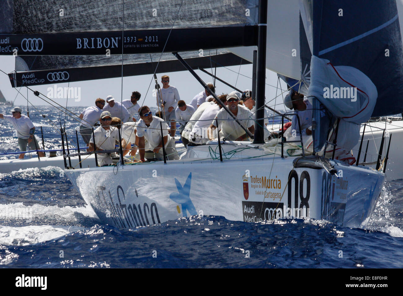BRIBON, Audi Med Cup, Cartagena, RÉGION DE MURCIE Banque D'Images
