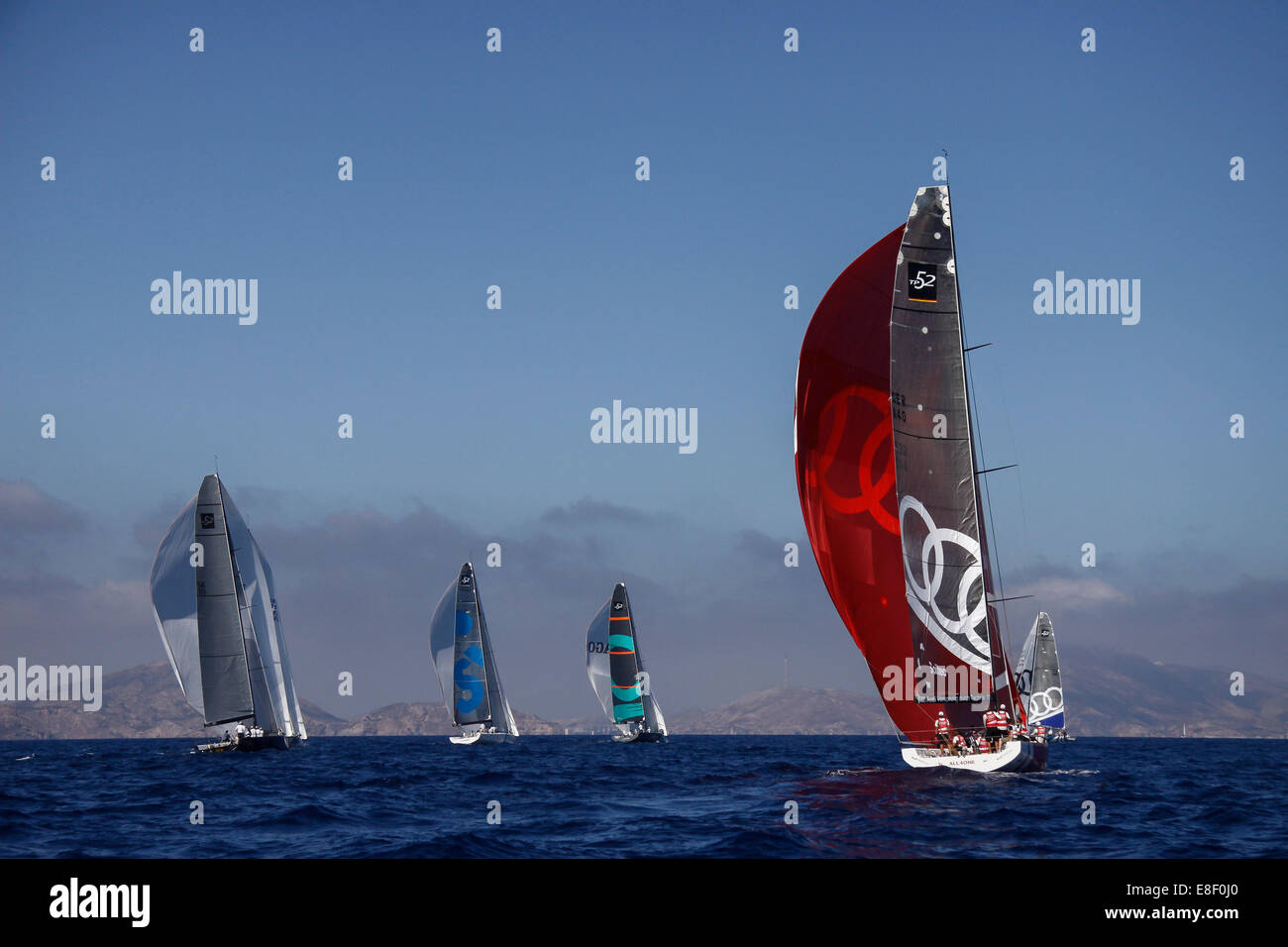 AUDI MED CUP, Cartagena, RÉGION DE MURCIE Banque D'Images