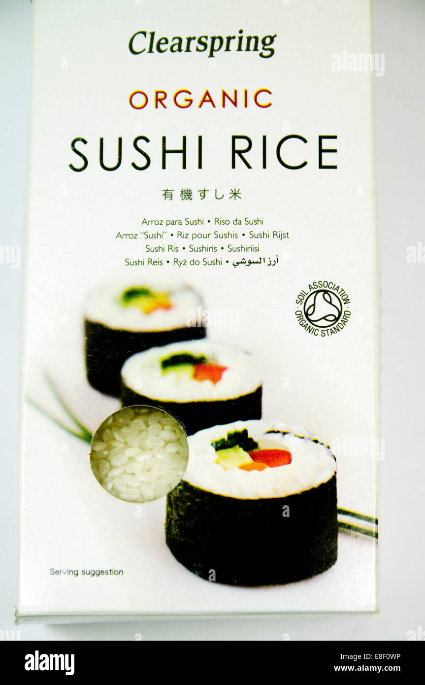 Riz à sushi japonais Banque D'Images