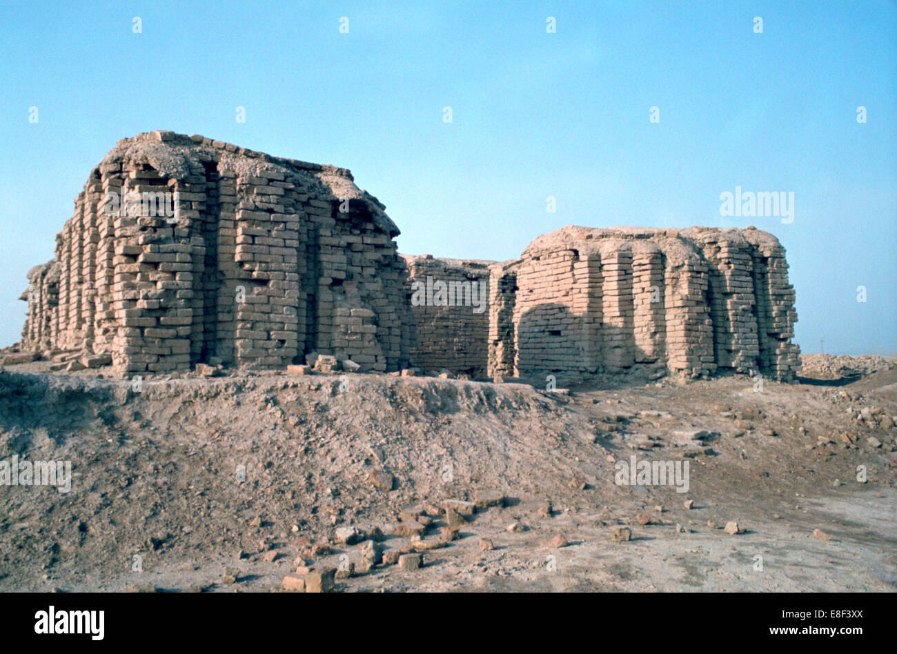 Sanctuaire de la Justice, de l'Ur, l'Iraq, 1977. Banque D'Images