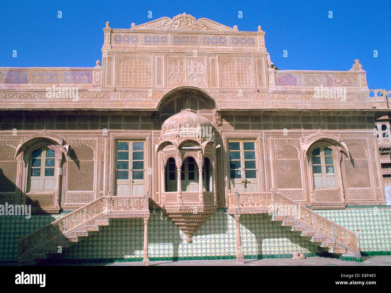 Badal Vilas, Jaisalmer, Rajasthan, Inde. Banque D'Images