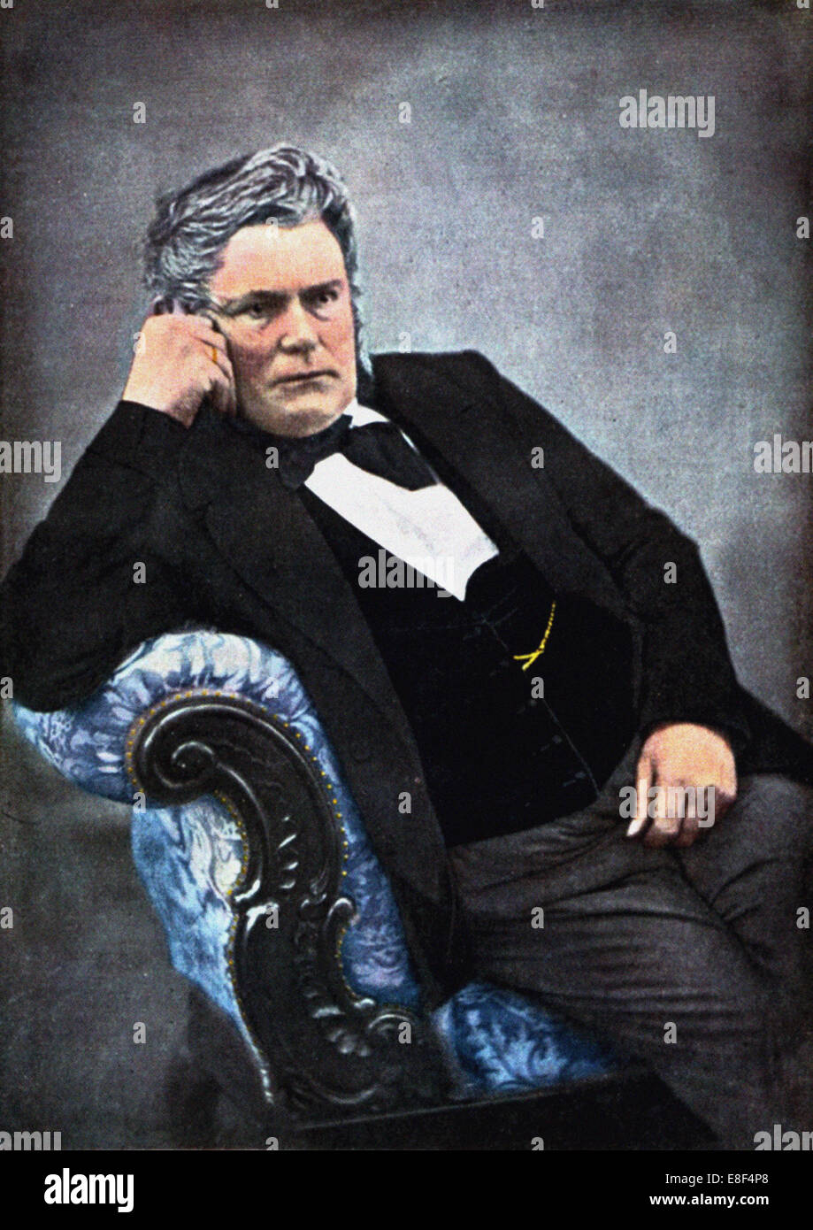 Immanuel Nobel (1801-1872), la jeune artiste : Anonyme Banque D'Images