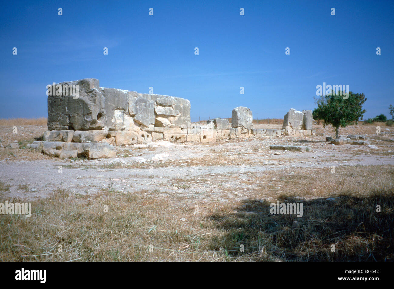 Palaepaphos (vieux) Paphos, Chypre, 2001. Banque D'Images