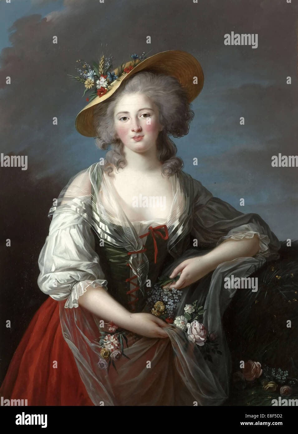 Élisabeth Philippine Marie Hélène de Bourbon. Artiste : Marie Louise Elisabeth Vigée-Lebrun, (1755-1842) Banque D'Images