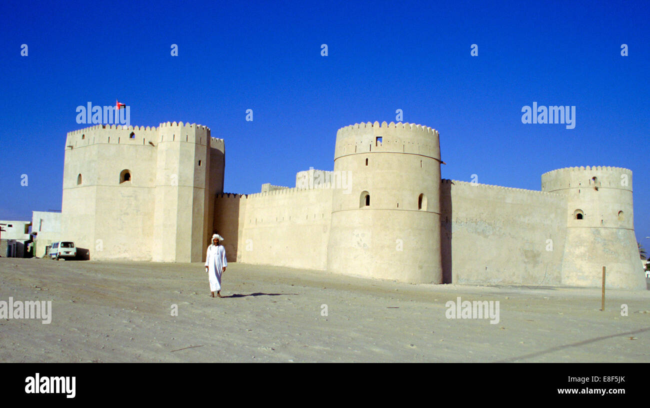 Barka Fort, de l'Oman. Banque D'Images