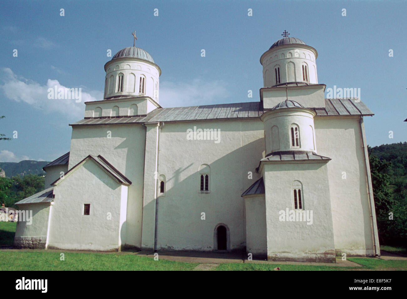 Monastère Mileseva, près de Serbie, au sud-ouest de la Serbie. Banque D'Images