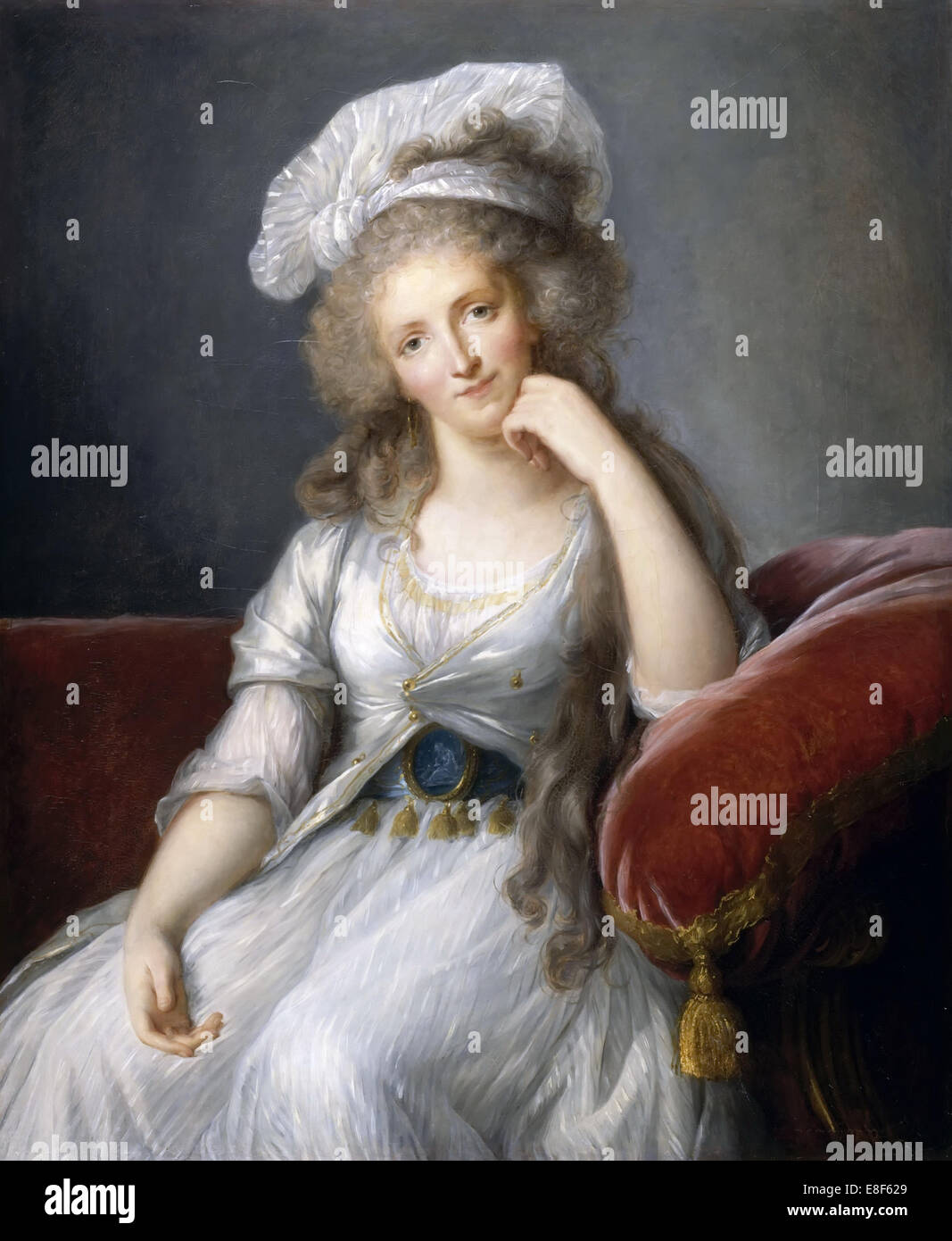 Louise Marie Adélaïde de Bourbon-Penthièvre, duchesse d'Orléans. Artiste : Marie Louise Elisabeth Vigée-Lebrun, (1755-1842) Banque D'Images