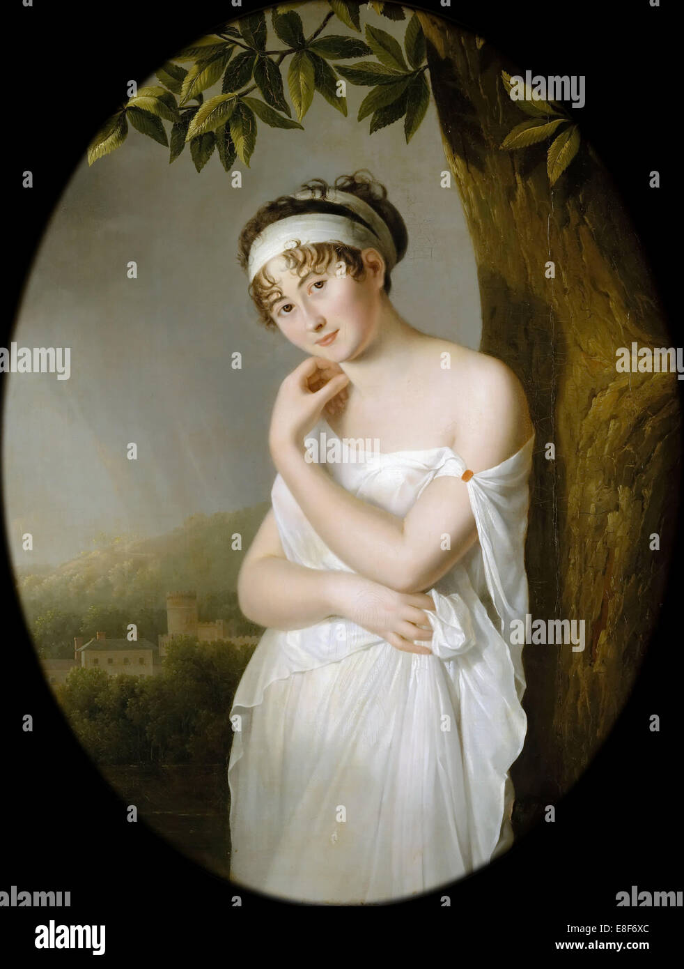 Portrait de Madame Récamier, née Julie Bernard (1777-1849). Artiste : Morin, Eulalie (1765-1837) Banque D'Images