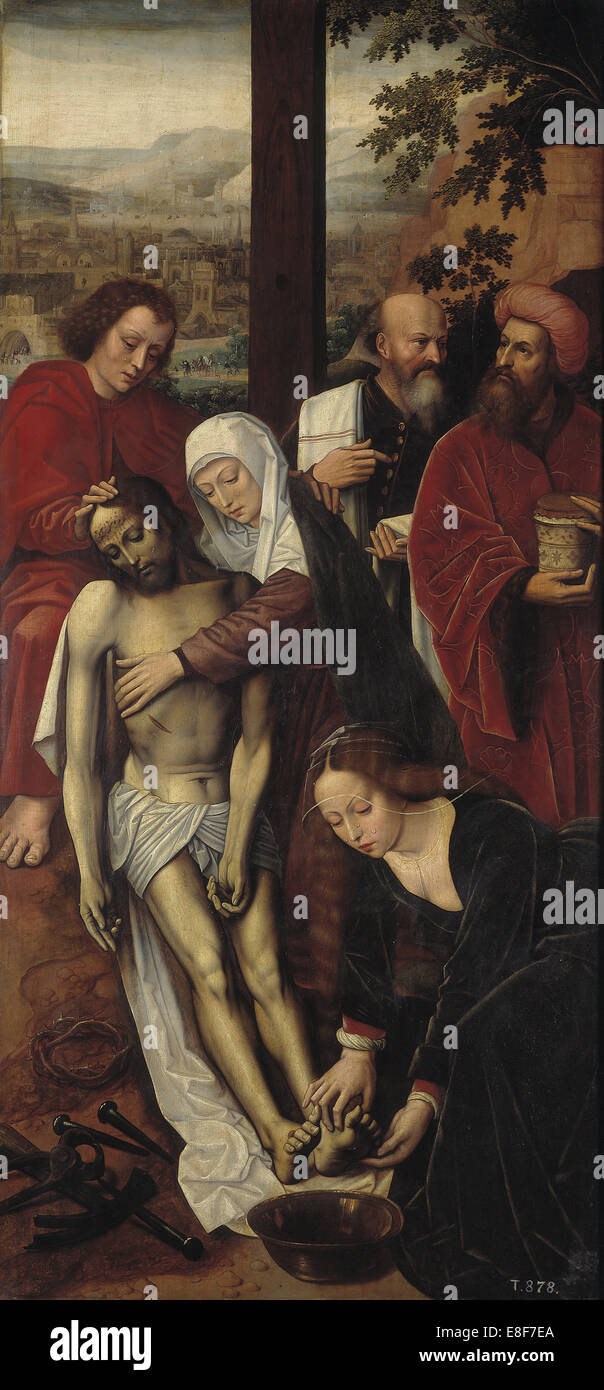 Pietà. Artiste : Benson, Ambrosius (1495-1550) Banque D'Images