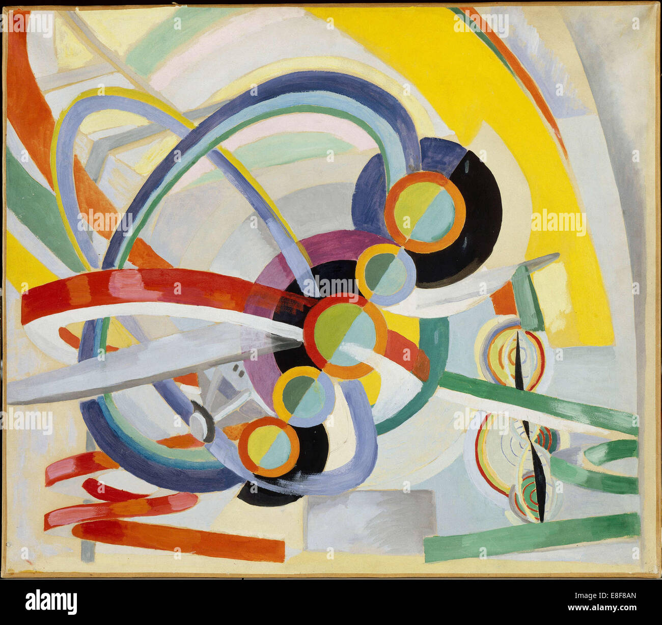 Et le rythme de l'hélice (hélice et rythme). Artiste : Delaunay, Robert (1885-1941) Banque D'Images