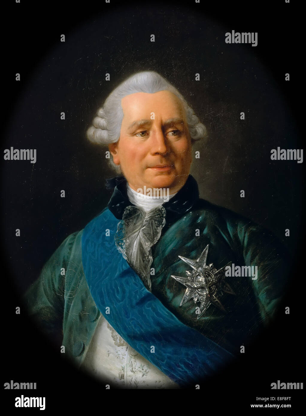 Charles Gravier, comte de Vergennes (1717-1787), Ministre des affaires étrangères. Artiste :, Antoine-François Callet (1741-1823) Banque D'Images