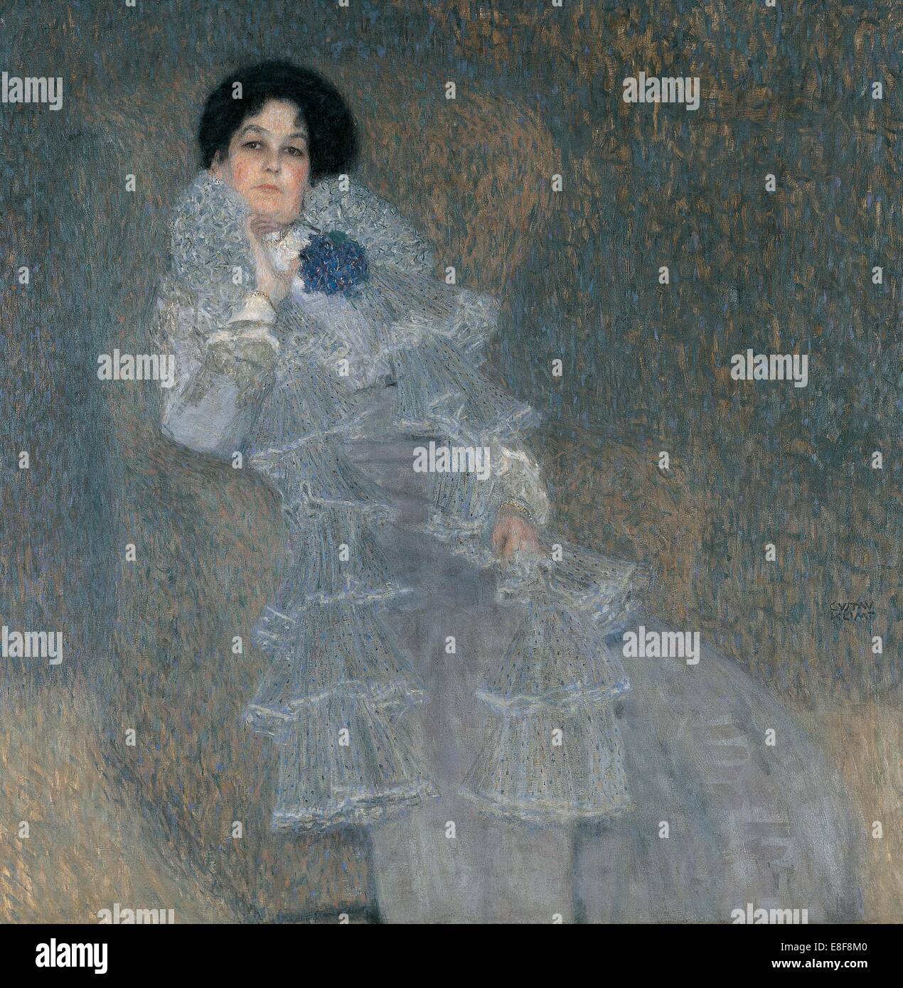 Portrait de Marie Henneberg. Artiste : Klimt, Gustav (1862-1918) Banque D'Images