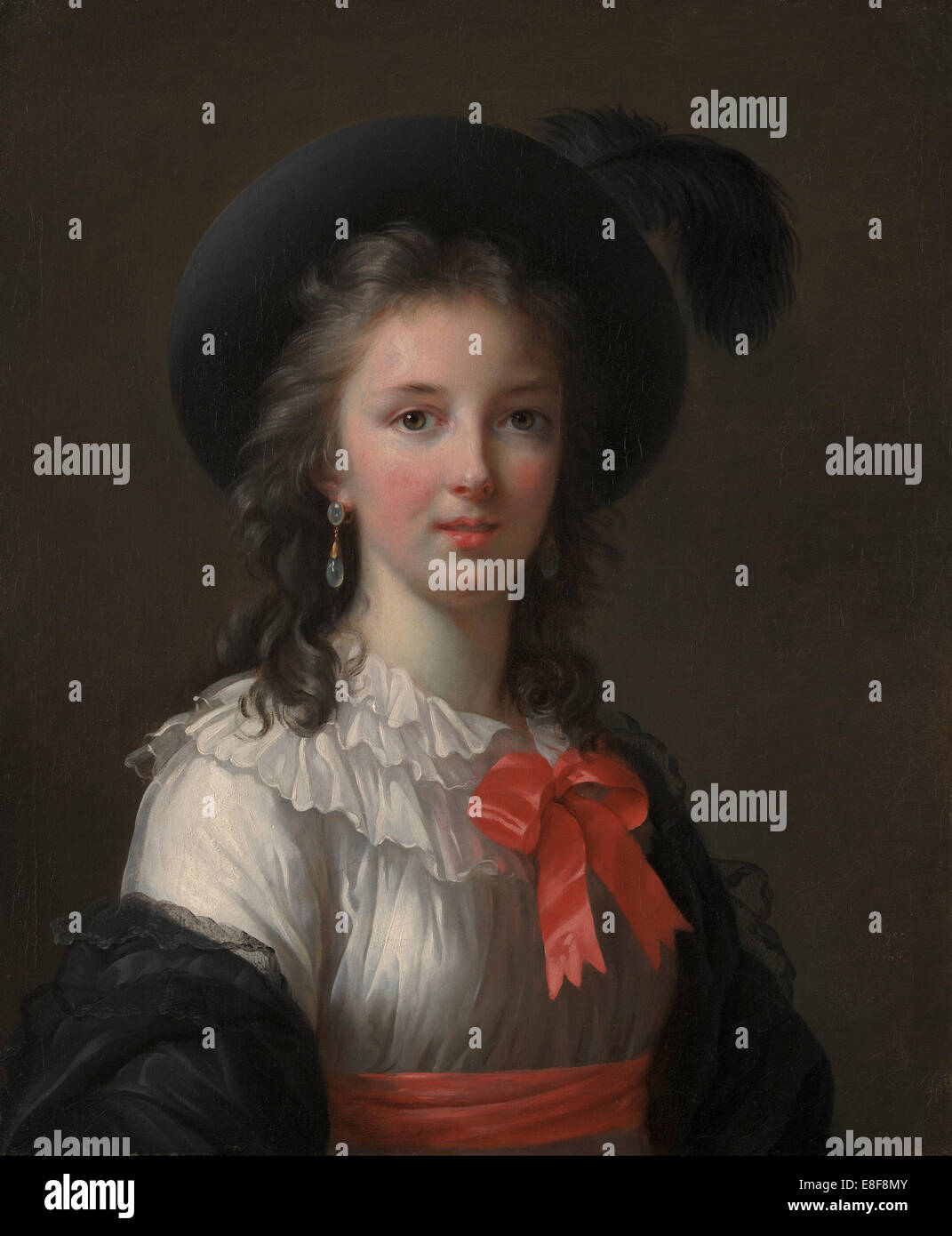 Self-Portrait. Artiste : Marie Louise Elisabeth Vigée-Lebrun, (1755-1842) Banque D'Images