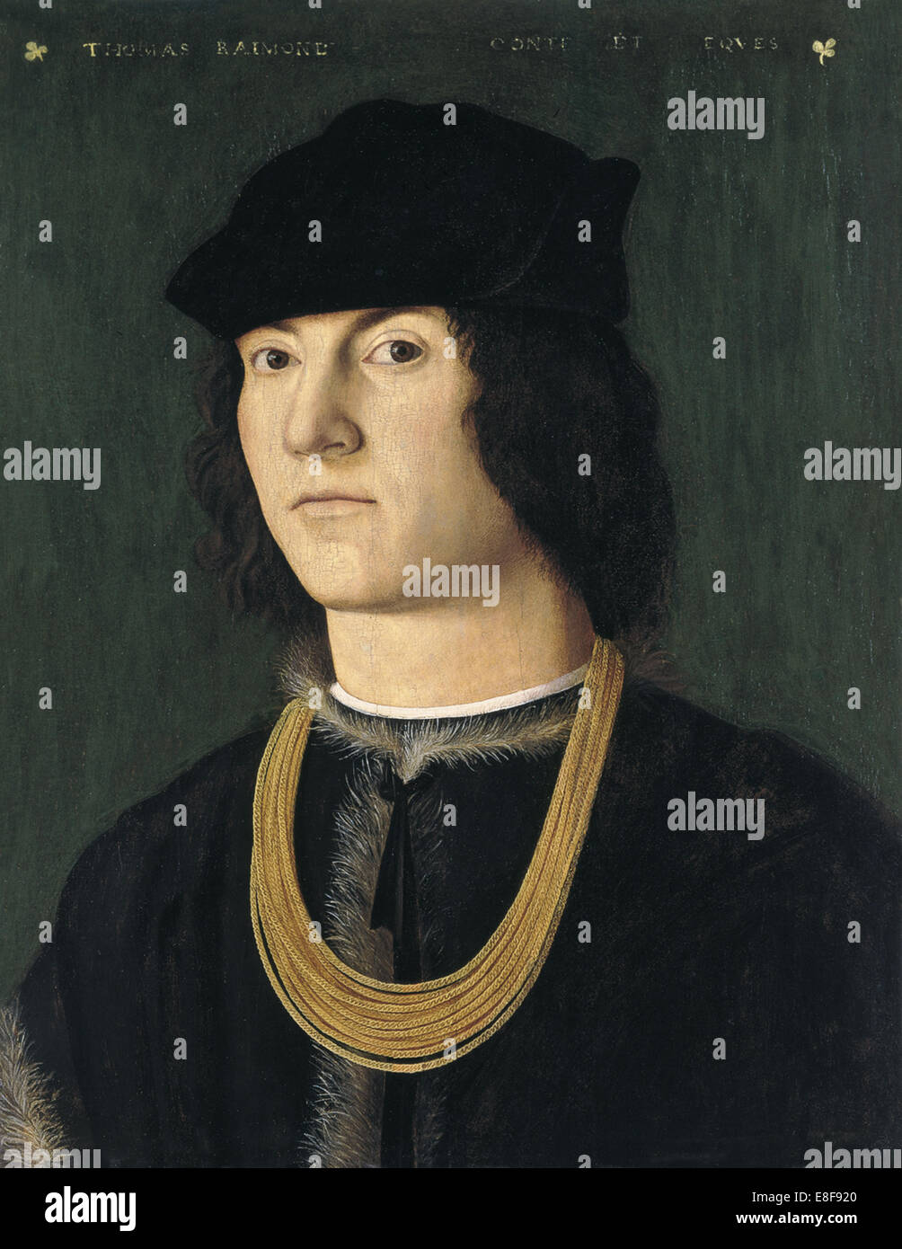 Portrait de Tommaso Raimondi. Artiste : Aspertini, Amico (1474-1552) Banque D'Images
