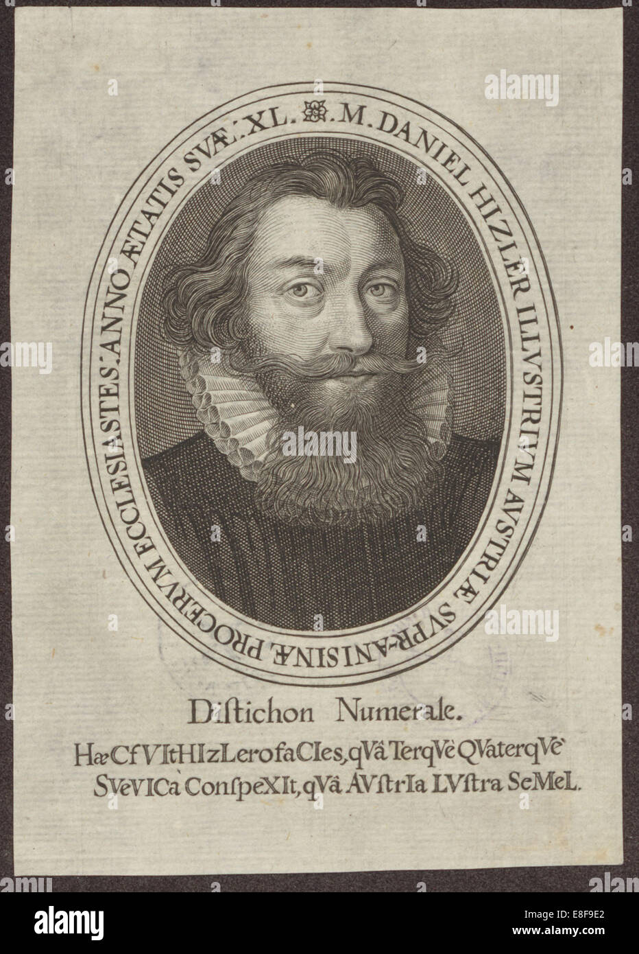 Daniel Hitzler (1576-1635). Artiste : Kilian, Lucas (1579-1637) Banque D'Images