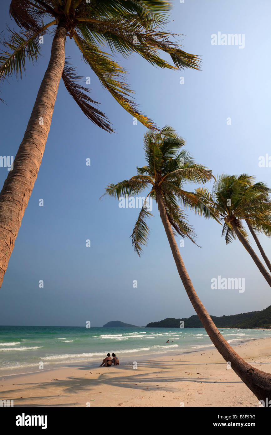 Vietnam, Phu Quoc, Sao Beach Banque D'Images