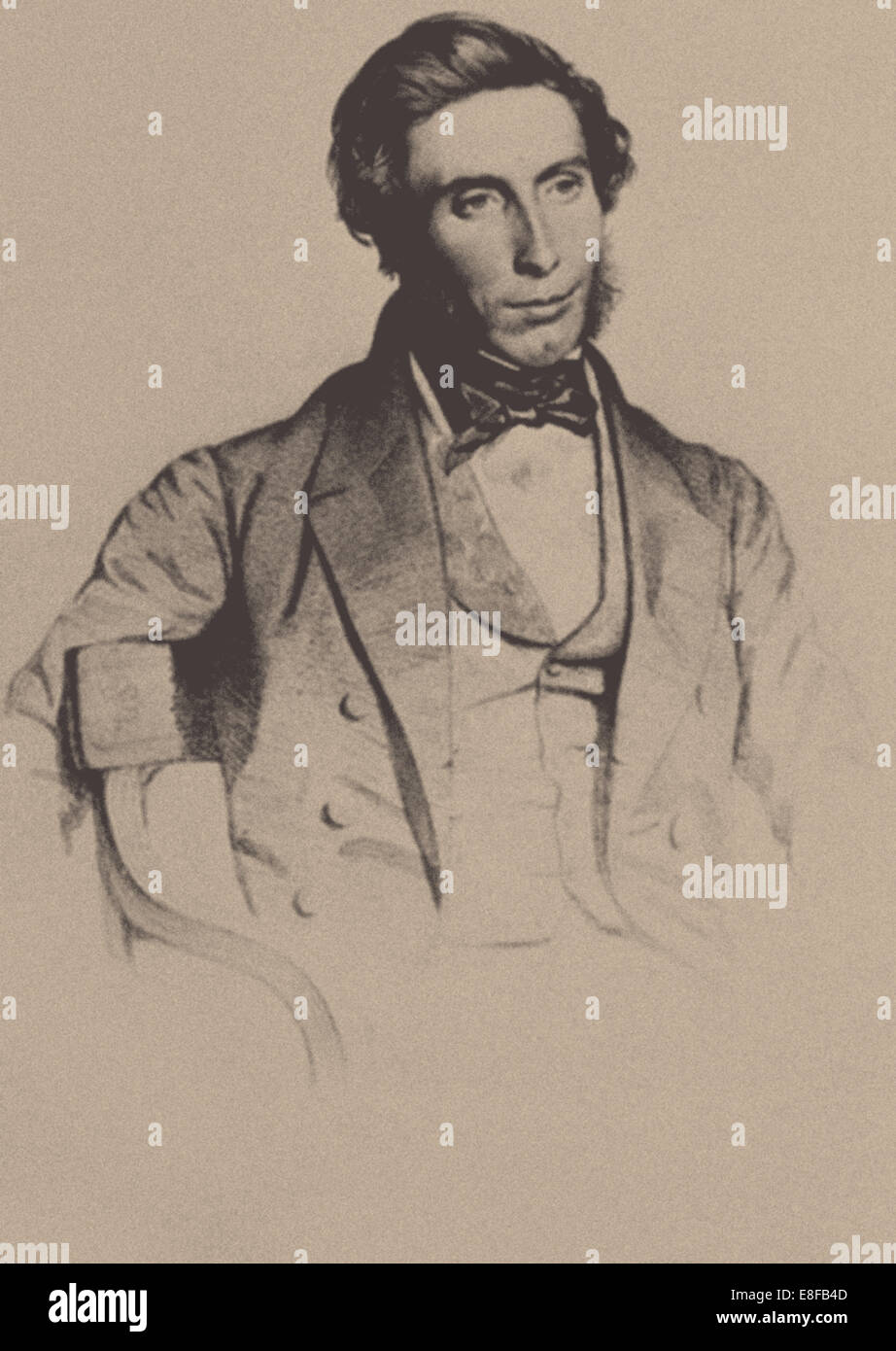 Sir William Wilde (1815-1876). Artiste : Maguire, J.H. (Actif 19e siècle) Banque D'Images
