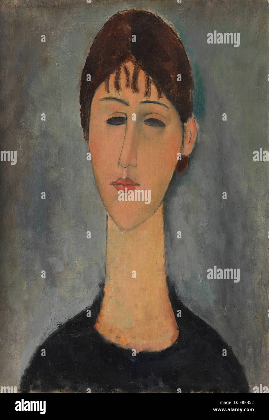 Anna Modigliani Portrait d'Anna Zborowska. Artiste : Modigliani, Amedeo (1884-1920 ...