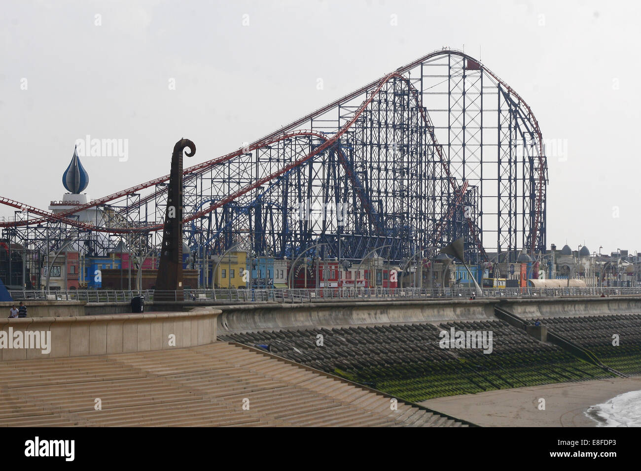 Pleasure Beach, Blackpool, Lancashire, England, UK Banque D'Images