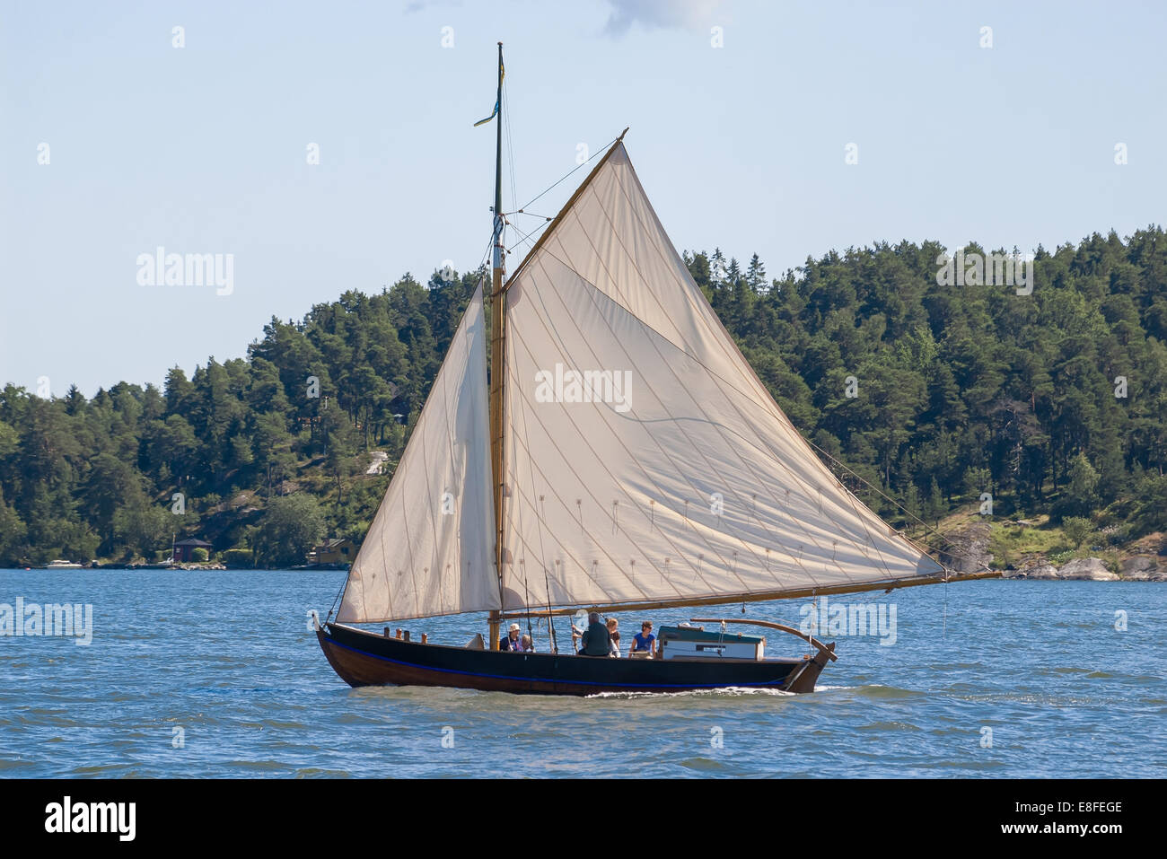 Ancien voilier Banque D'Images