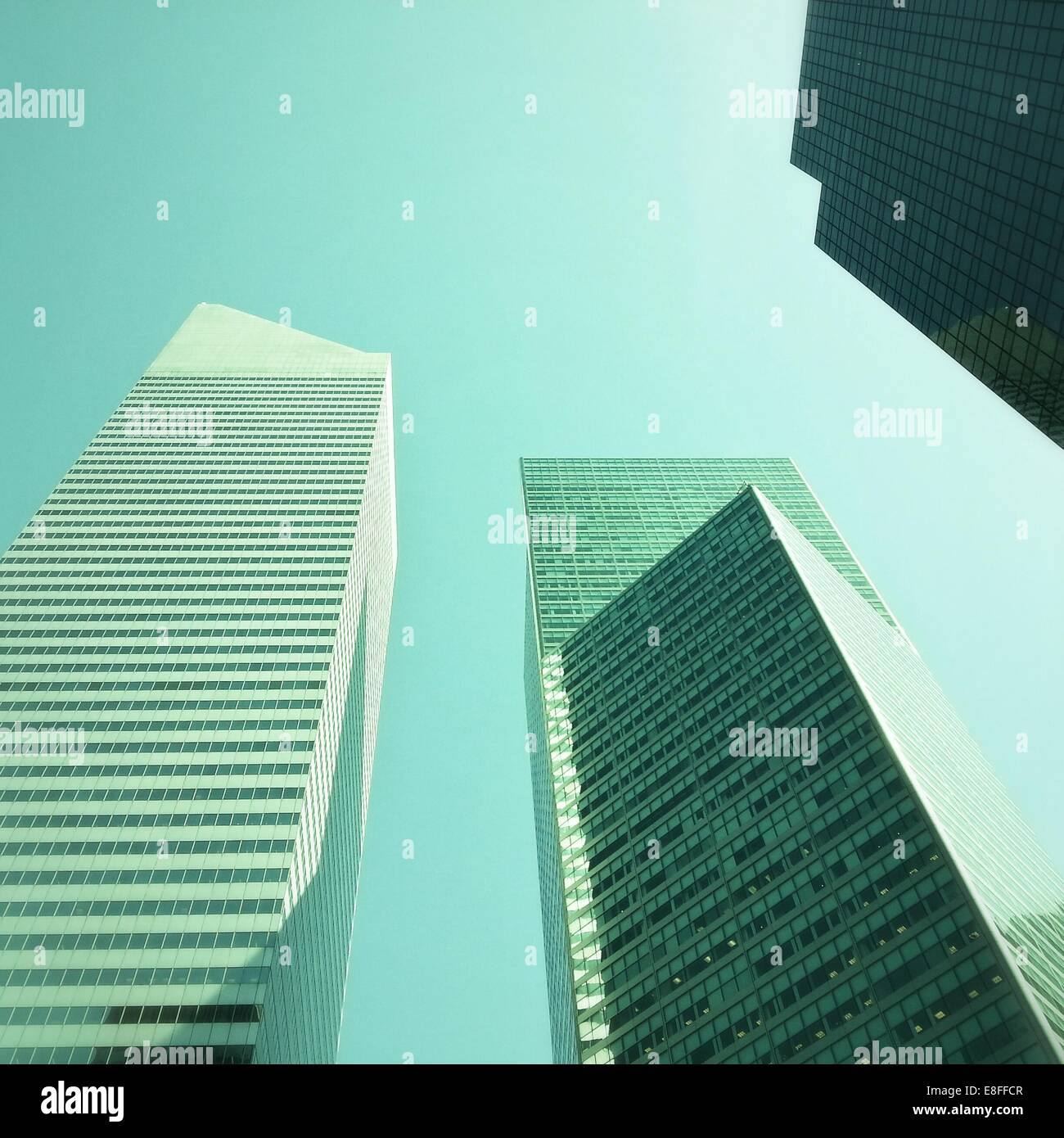 Gratte-ciels sur Lexington Avenue, Manhattan, New York, États-Unis Banque D'Images