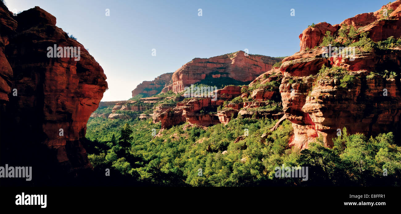 Fay Canyon, Sedona, Arizona, États-Unis Banque D'Images