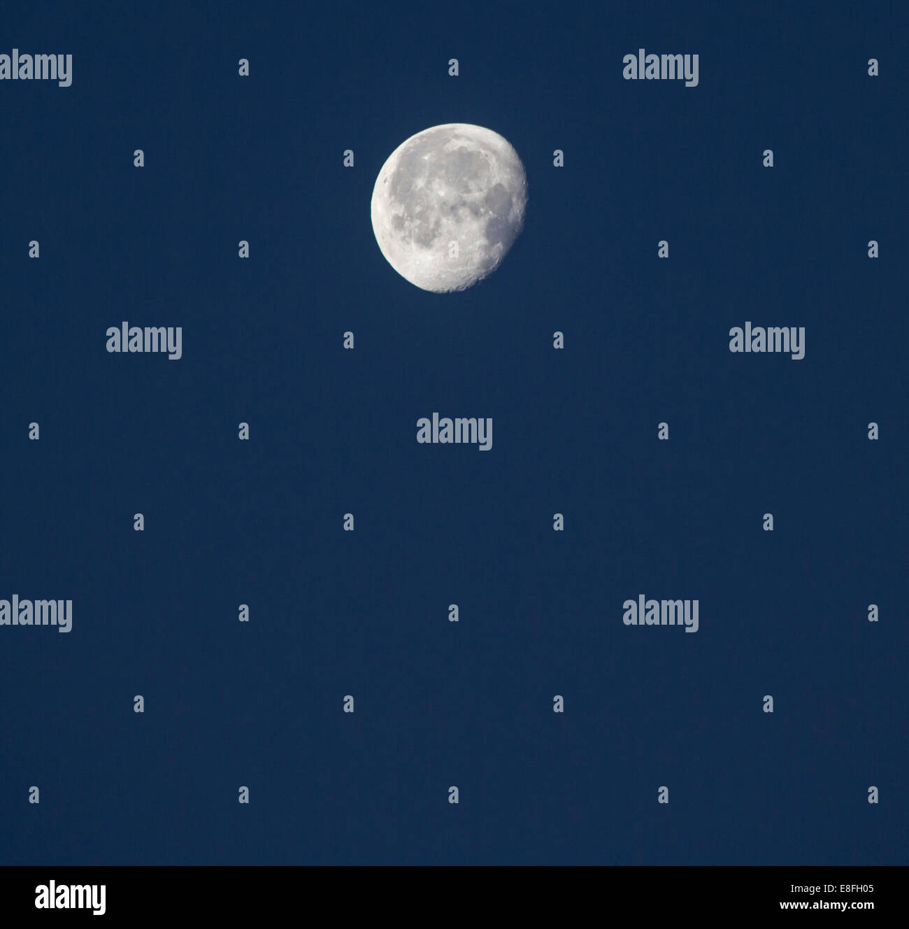 Lune dans le ciel Banque D'Images